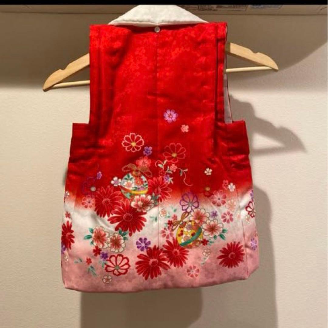 京都花ひめ 3歳 七五三 被布 着物セット