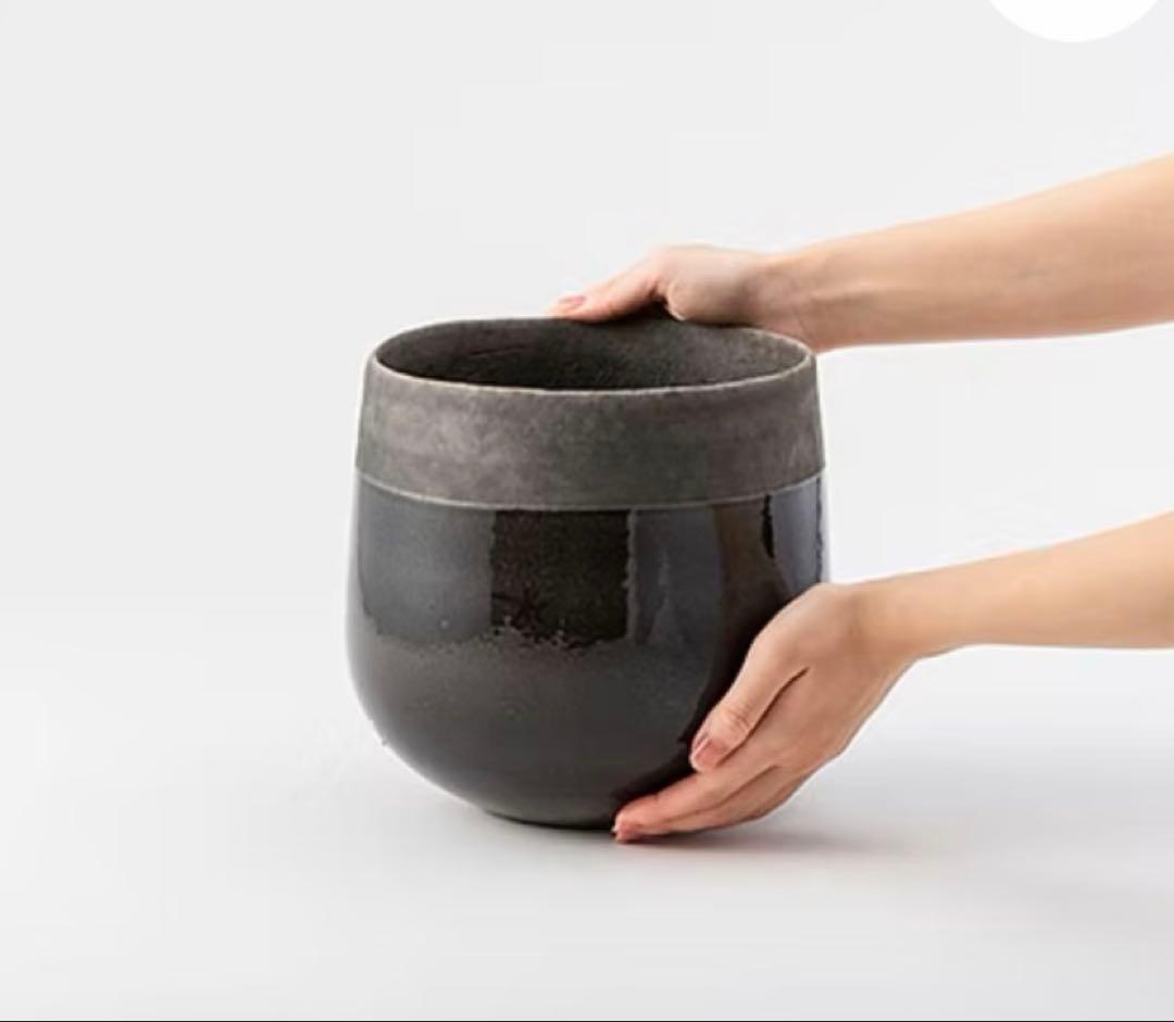 DOMANI ドマーニ MINSK ミンスク 20 鉢カバー コールブラック