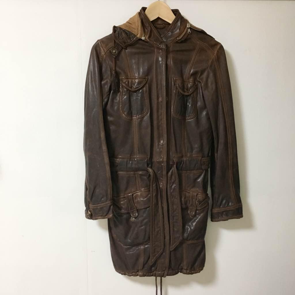 GIORGIO BRATOレザーコート