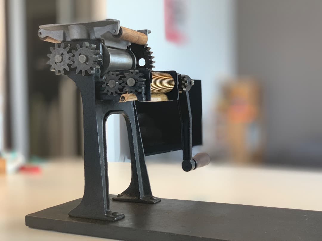 小野式製麺機　1型　ブラックエディション