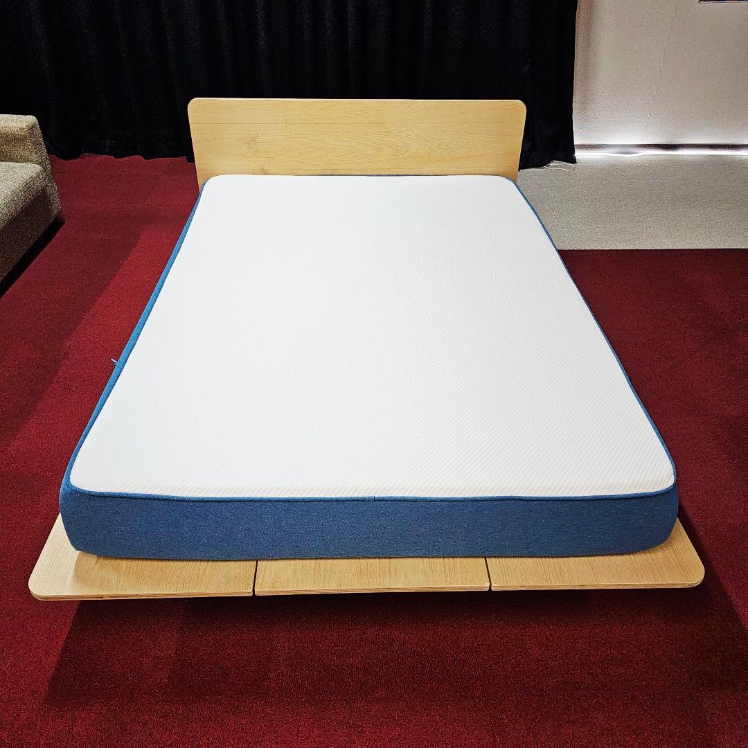 ダブルエアーマットレス ホワイト/ブルー Koala Bed