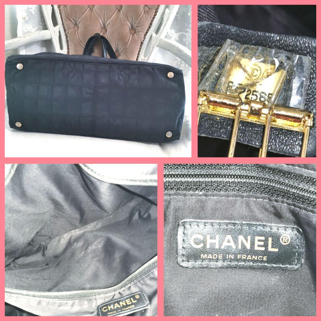 いまねね! 希少シャネルCHANELニュートラベルライン肩掛けトートバッグ