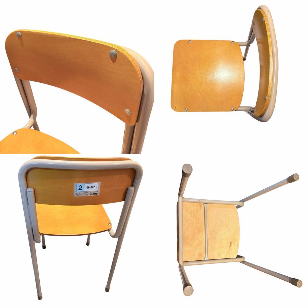 ✨美品✨イトーキ 学校用 学習机+椅子セット　学習デスク用　在宅ワーク　塾