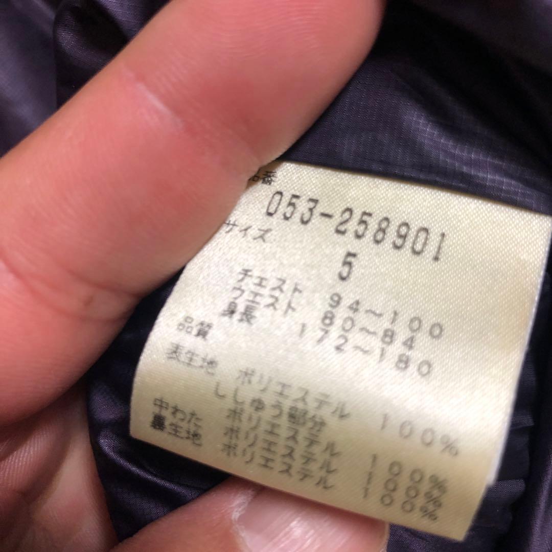 美品　PEARLY GATES 刺繍入りベスト ダークパープル　 メンズXL