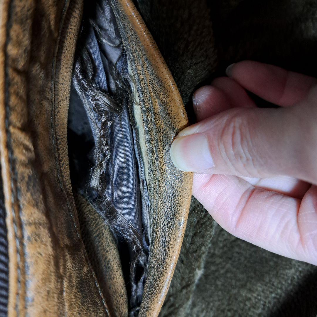 【激渋】90s　GELEONE 　短丈　G-1　フライトジャケット　革ジャン