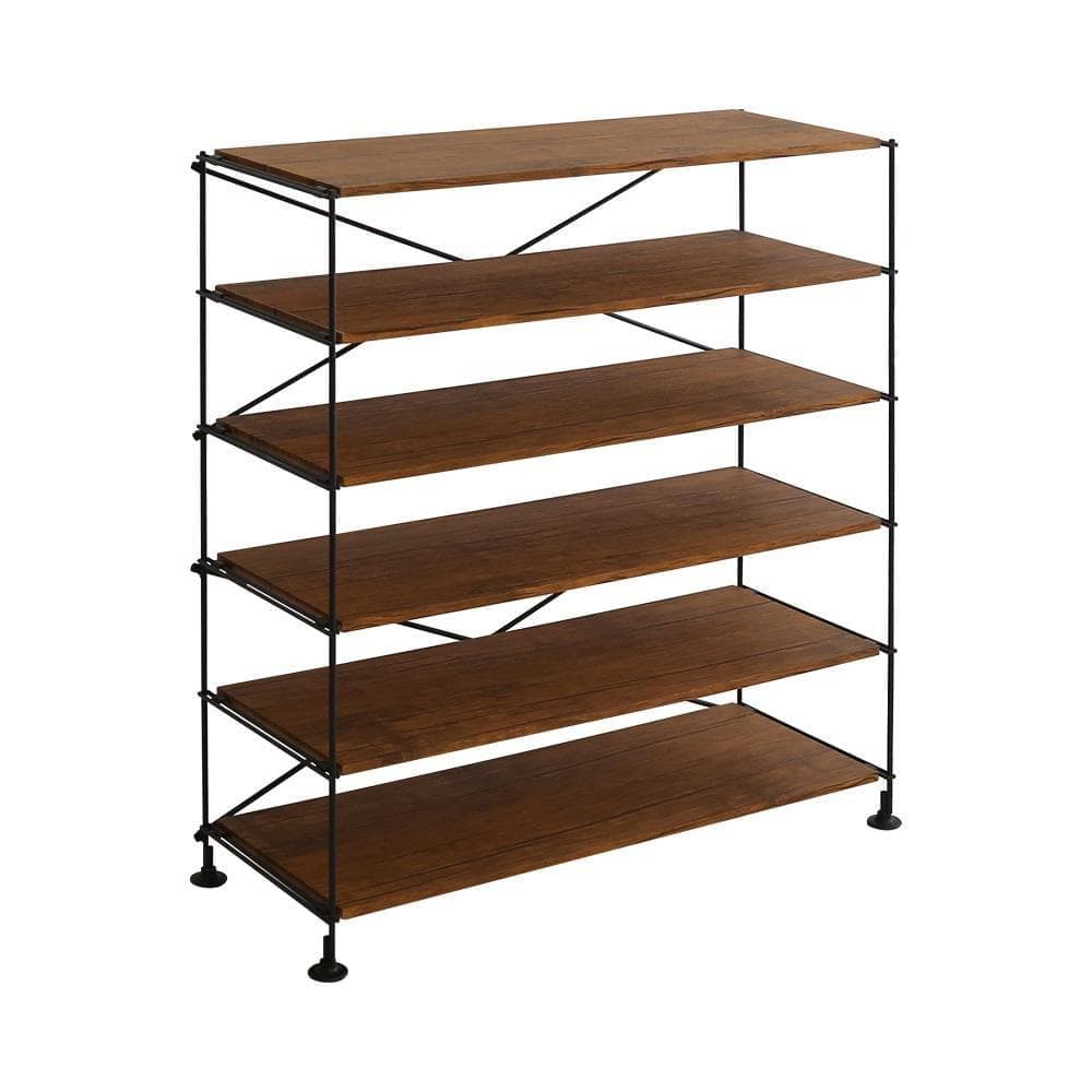 シンプルで使いやすいマルチラック Wiser ウォールナット [7018]