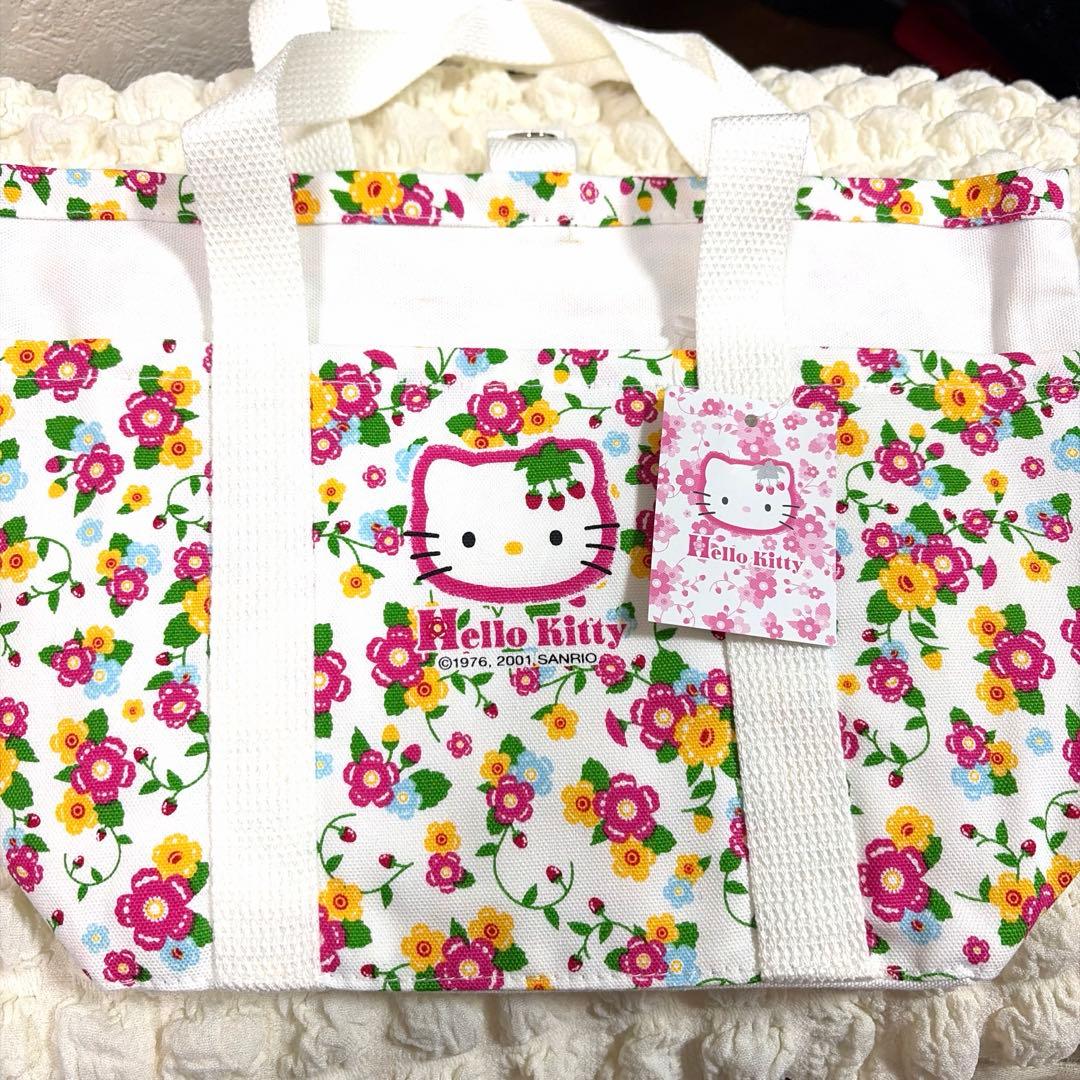 【激レア・タグ付き】ハローキティ 野いちごキティ ランチボックスケース2001年