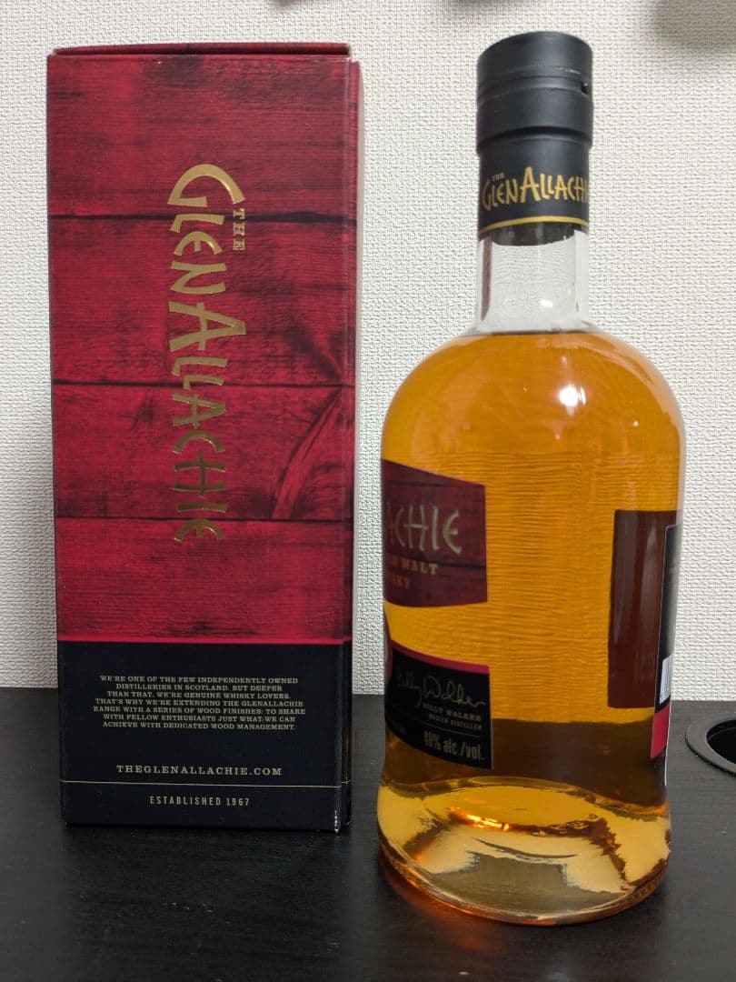 グレンアラヒー10年　ポートウッドフィニッシュ　シングルモルトウイスキー　未開封