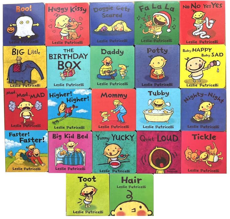 Leslie Patricelli 絵本22冊レスリーパトリセリ ネイティブ音源