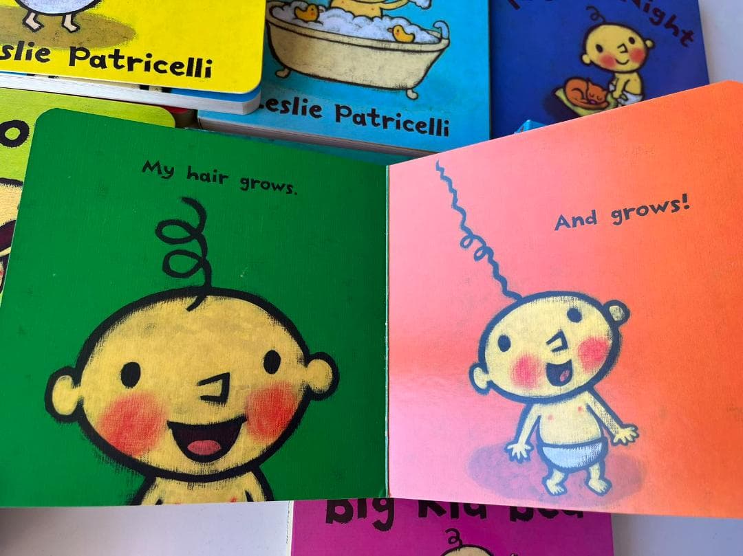 Leslie Patricelli 絵本22冊レスリーパトリセリ ネイティブ音源