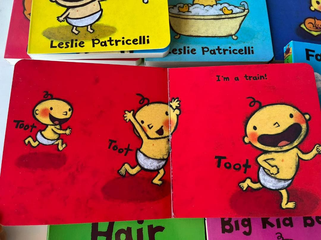 Leslie Patricelli 絵本22冊レスリーパトリセリ ネイティブ音源