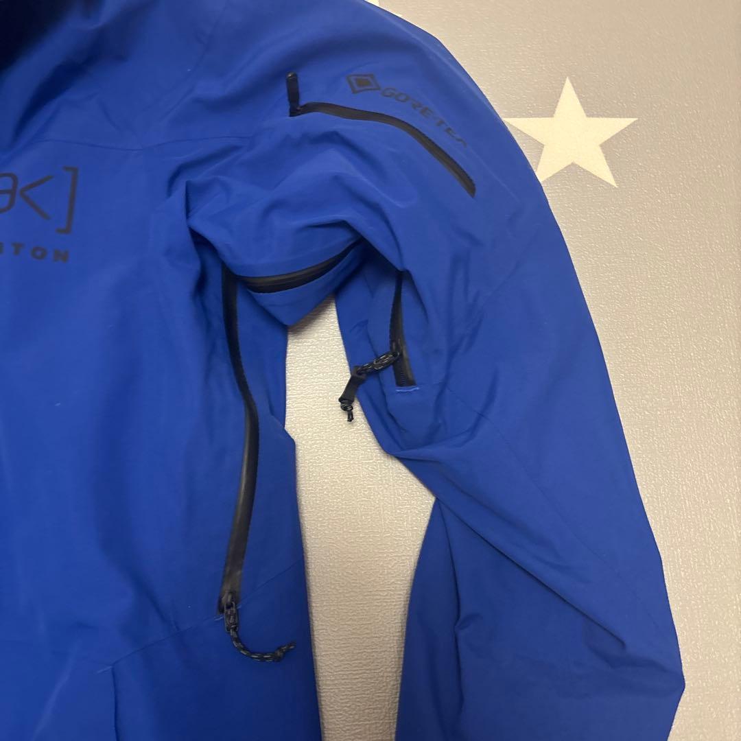 Burton ak SWASH JACKET 青 Mサイズ スノーボードウェア