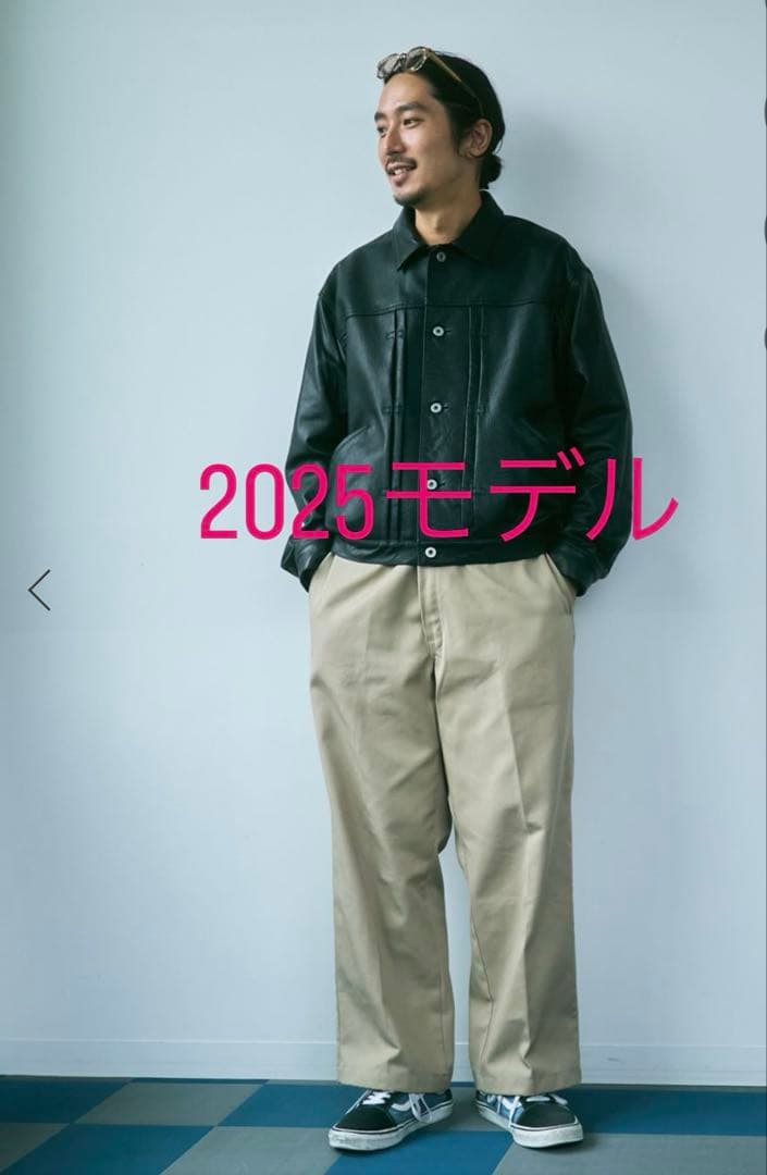 【2025モデル】ジャーナルスタンダードMサイズ ラムレザートラッカージャケット