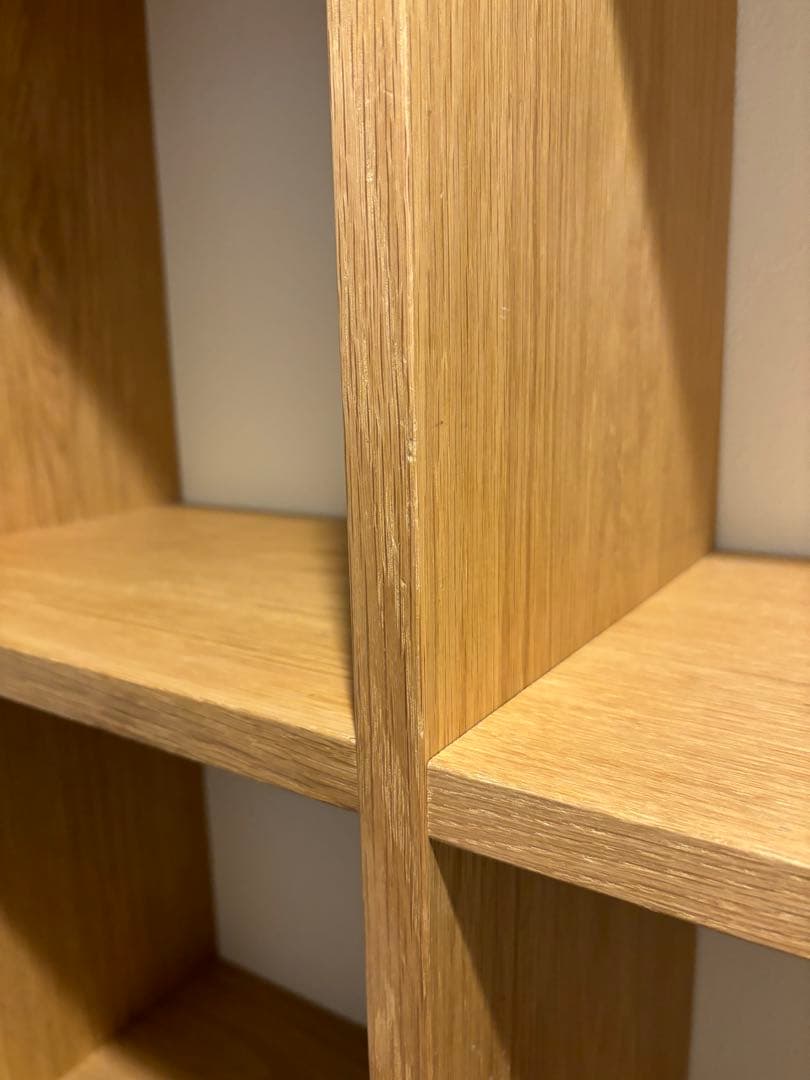 MUJI オーク材 スタッキングシェルフ