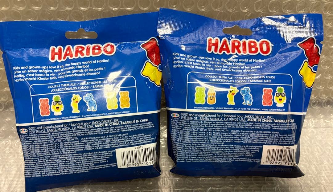 【希少品】HARIBO ぬいぐるみ6種とフィギュアセット7種　ハリボー　海外品