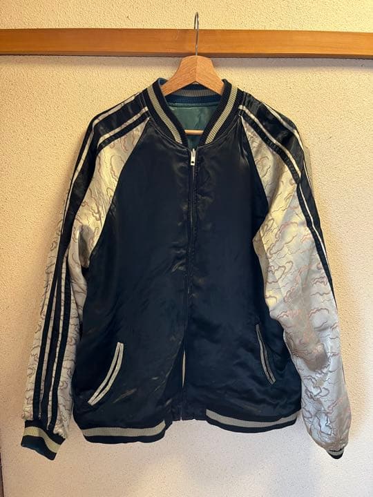 【最終値下/限定出品/希少】スカジャン｜鶴｜刺繍｜花旅楽団