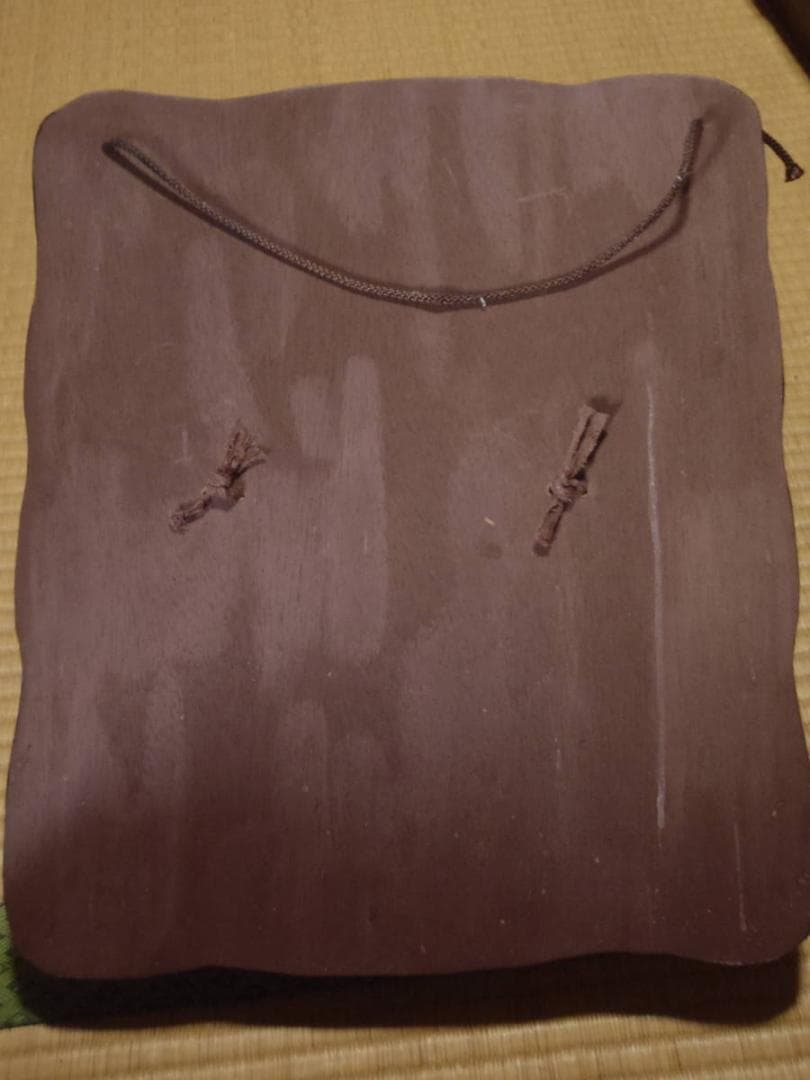 般若　お面　陶器　焼き物　壁掛け　オブジェ　青嵐 作　鬼　飾り　美術品