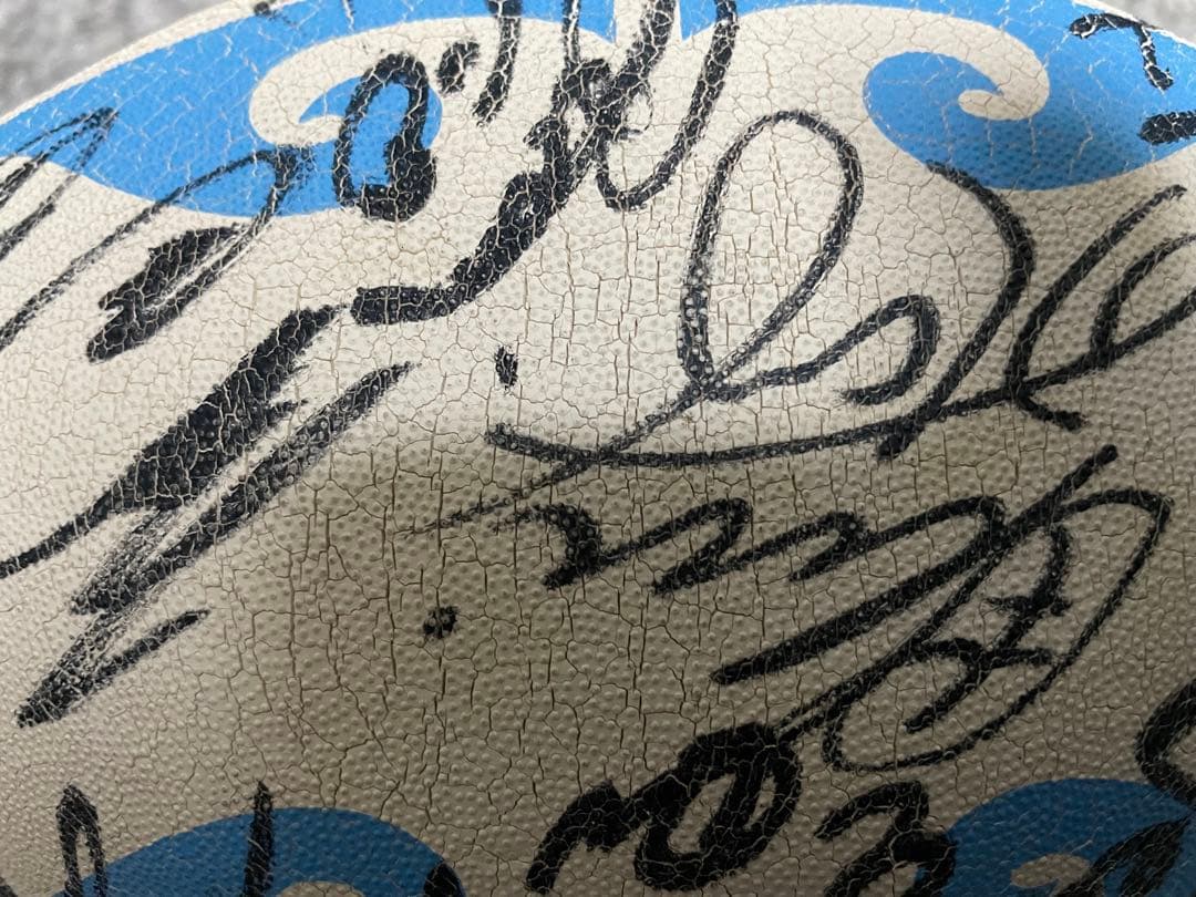 近鉄ライナーズ　サイン入りラグビーボール Toughbest サイズ4