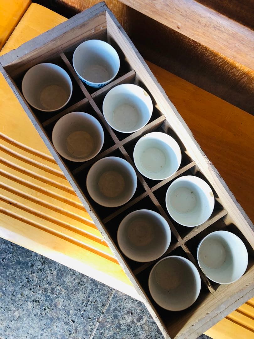 風*す様 古伊万里染付 蕎麦猪口