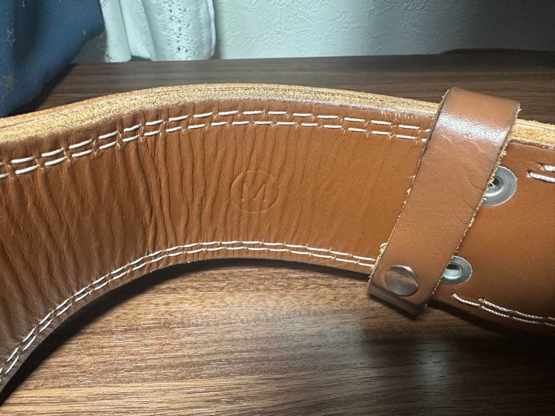 GOLD’S GYM プロレザーベルトM