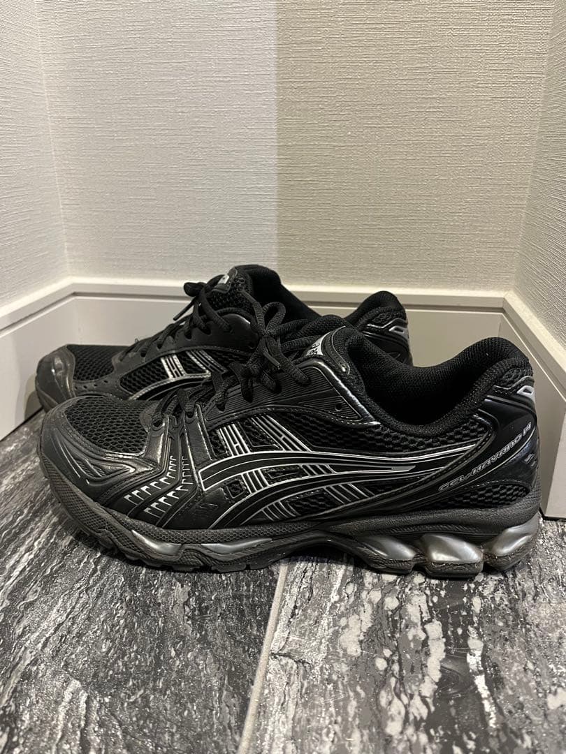 靴 asics GEL-KAYANO 14 27.5 BLACK