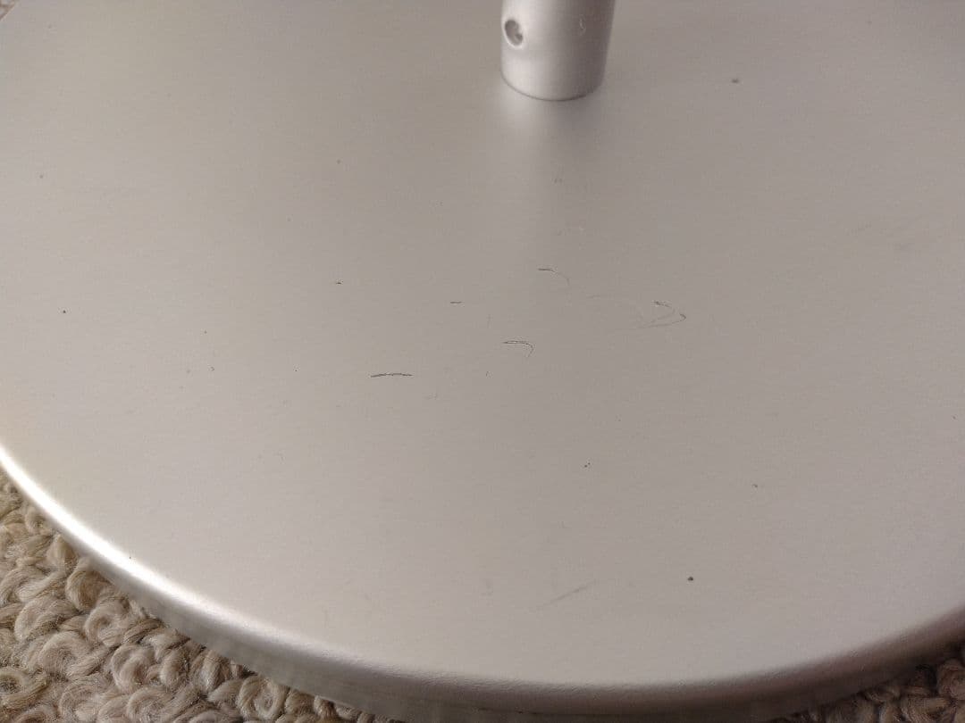 【良品】MUJI無印 アルミフロアランプ 間接照明/ヴィンテージスタンドライト