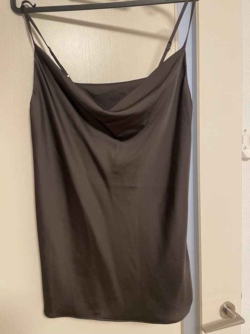 ジェラートピケ ルームウェア グレー3点セット シャツキャミソールワイドパンツ