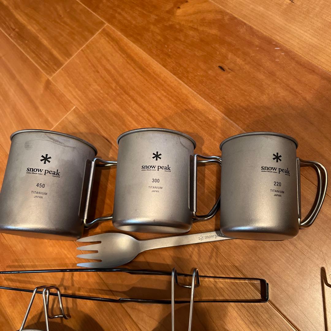 スノーピーク、ユニフレームセット
