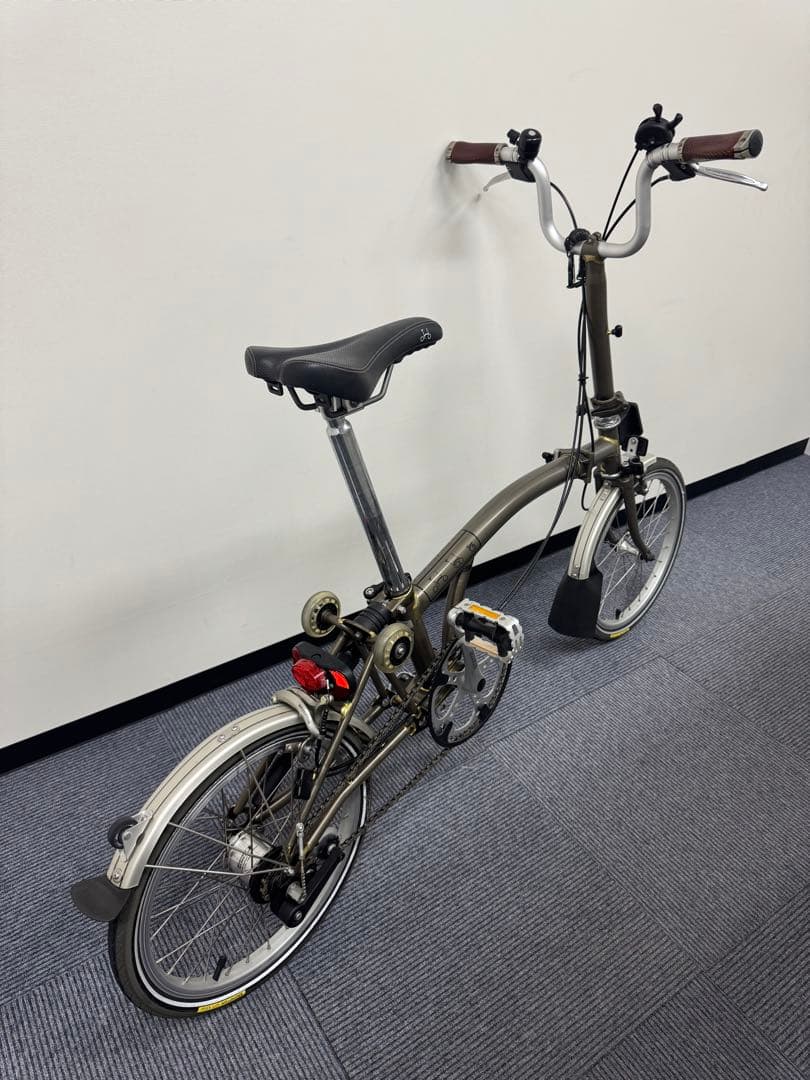 BROMPTON M3L RAW 中古美品 2009モデル 折りたたみ 自転車
