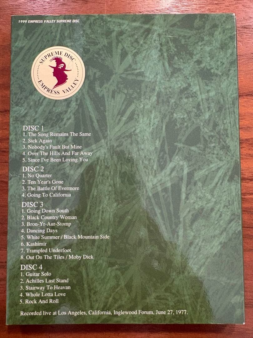 洋楽 LED ZEPPELIN DEEP STRIKER 4CD