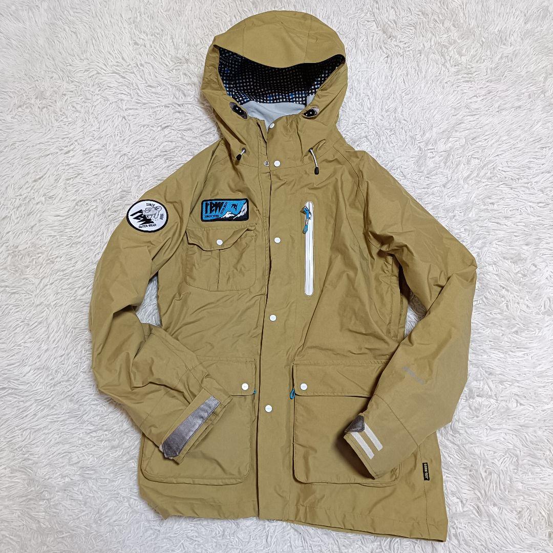 rew ウェア スノーボードウェア ゴアテックス ジャケット デニム L