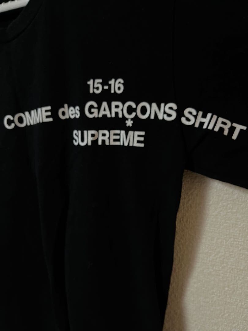 Supreme × COMME des GARCONS 15aw ロンT
