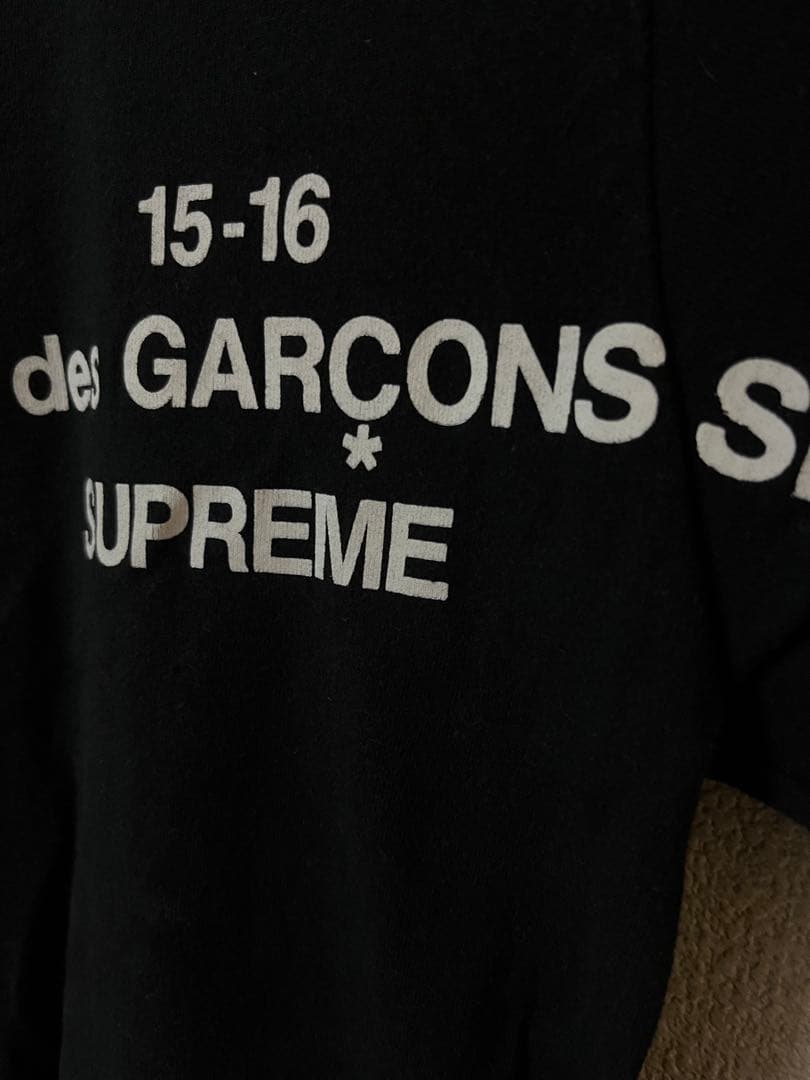 Supreme × COMME des GARCONS 15aw ロンT