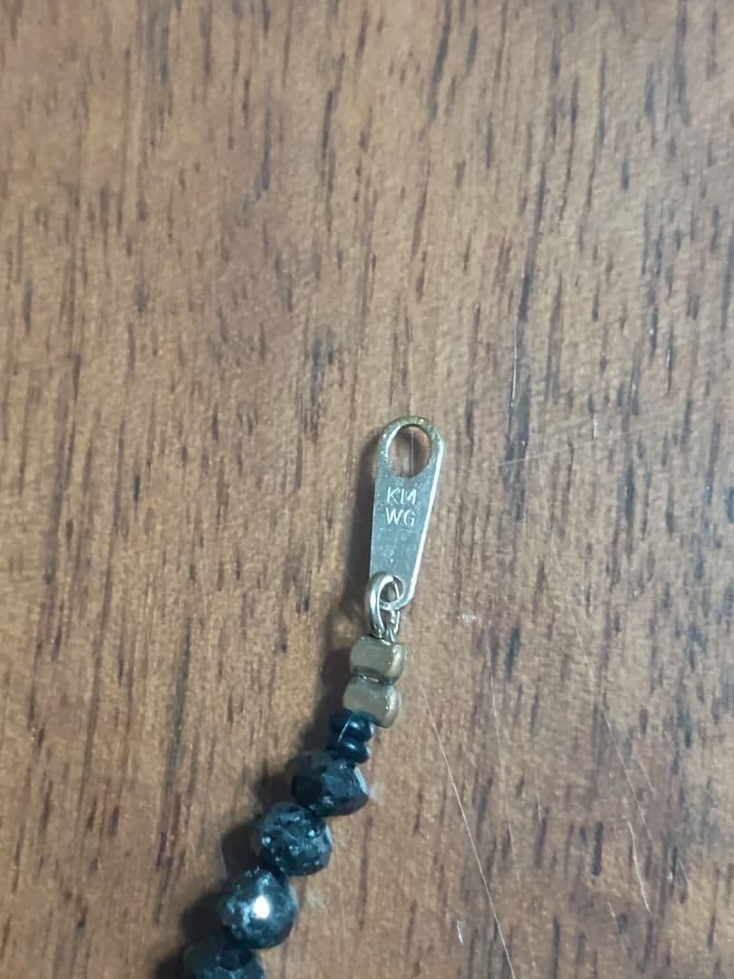 ブラックダイヤモンド ネックレス 2本まとめ売り