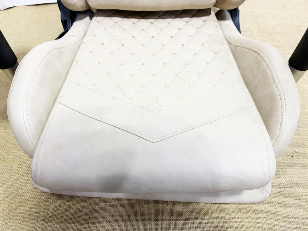 ★LEOVOL ゲーミングチェア【LEOVOL 座椅子 ベージュ】FOK3