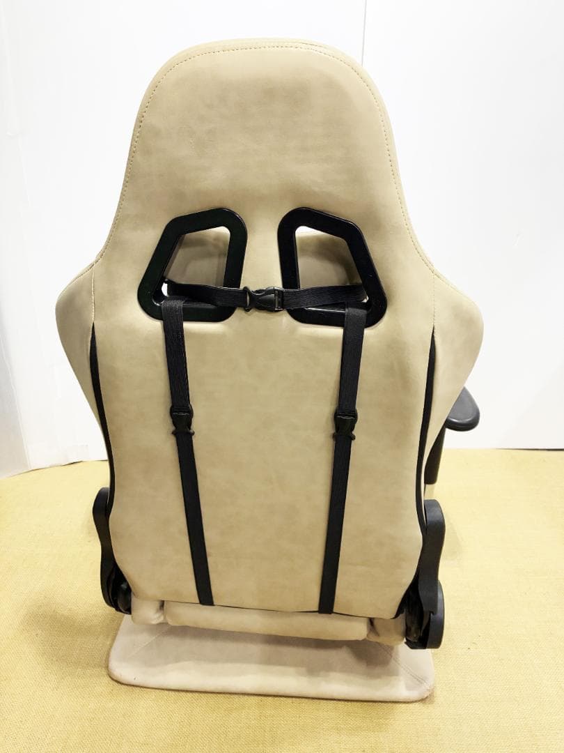 ★LEOVOL ゲーミングチェア【LEOVOL 座椅子 ベージュ】FOK3