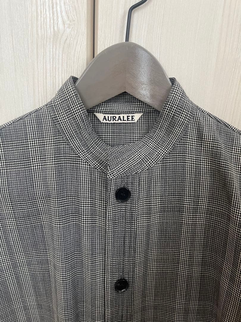 【美品】AURALEE チェックワンピース