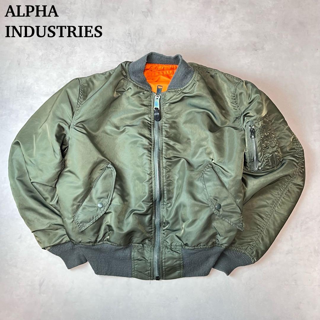 ALPHA INDUSTRIES MA-1 フライトジャケット USA製 L