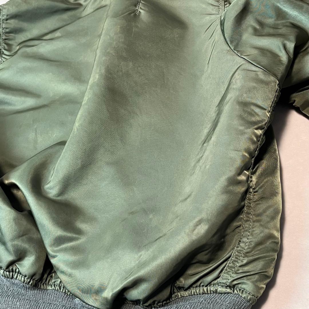 ALPHA INDUSTRIES MA-1 フライトジャケット USA製 L