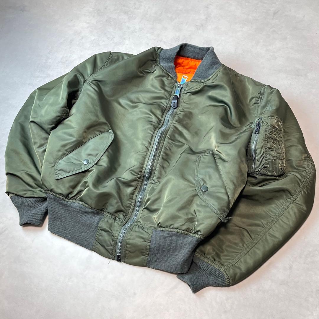 ALPHA INDUSTRIES MA-1 フライトジャケット USA製 L