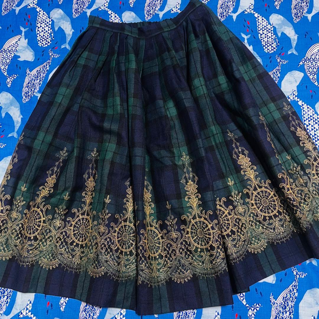 Jane Marple タータン　スカート