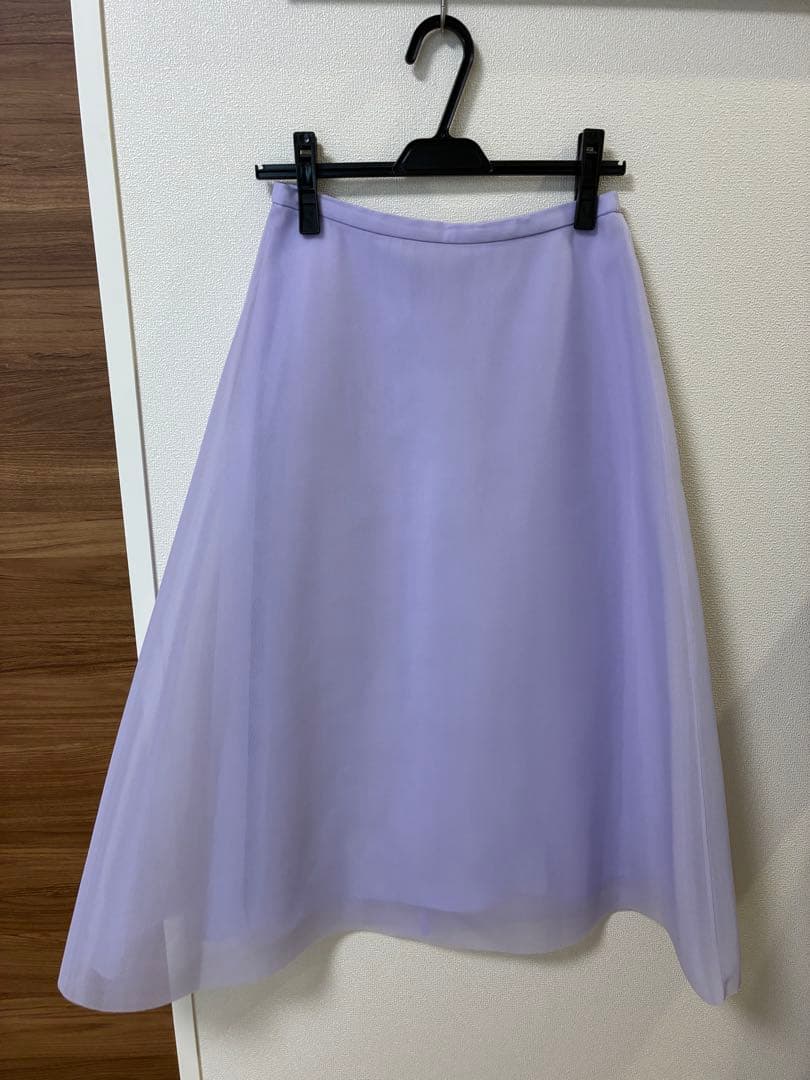 【新品】 STRAWBERRY-FIELDS スカート　パープル