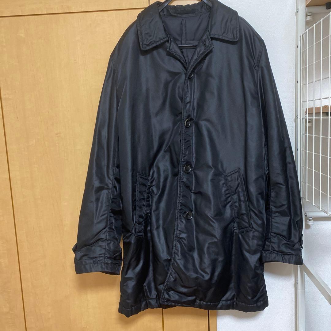 COMME des GARÇONS HOMMEロングコート ブラック L