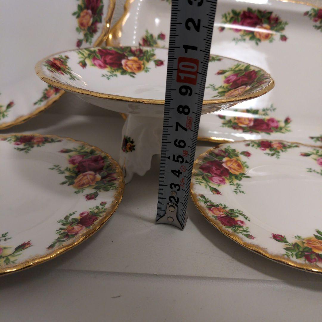ロイヤルアルバート　花柄　食器セット　アフターヌーンティー　ケーキ　コレクション