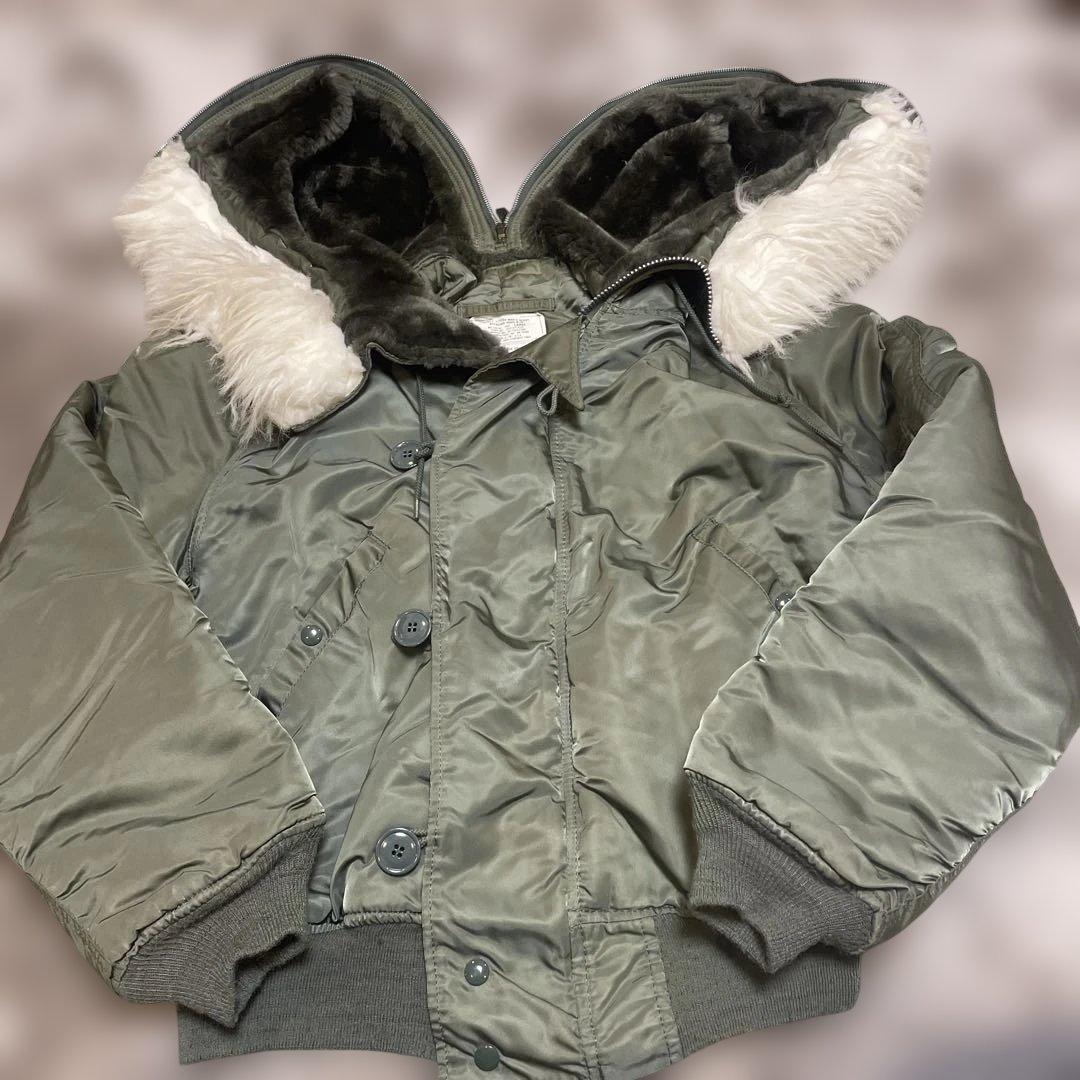 h*i様 80s 旧タグ・USA製/アルファインダストリーズ N2-B フライト