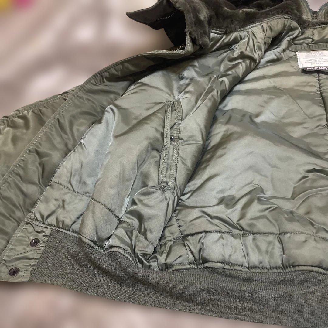 h*i様 80s 旧タグ・USA製/アルファインダストリーズ N2-B フライト