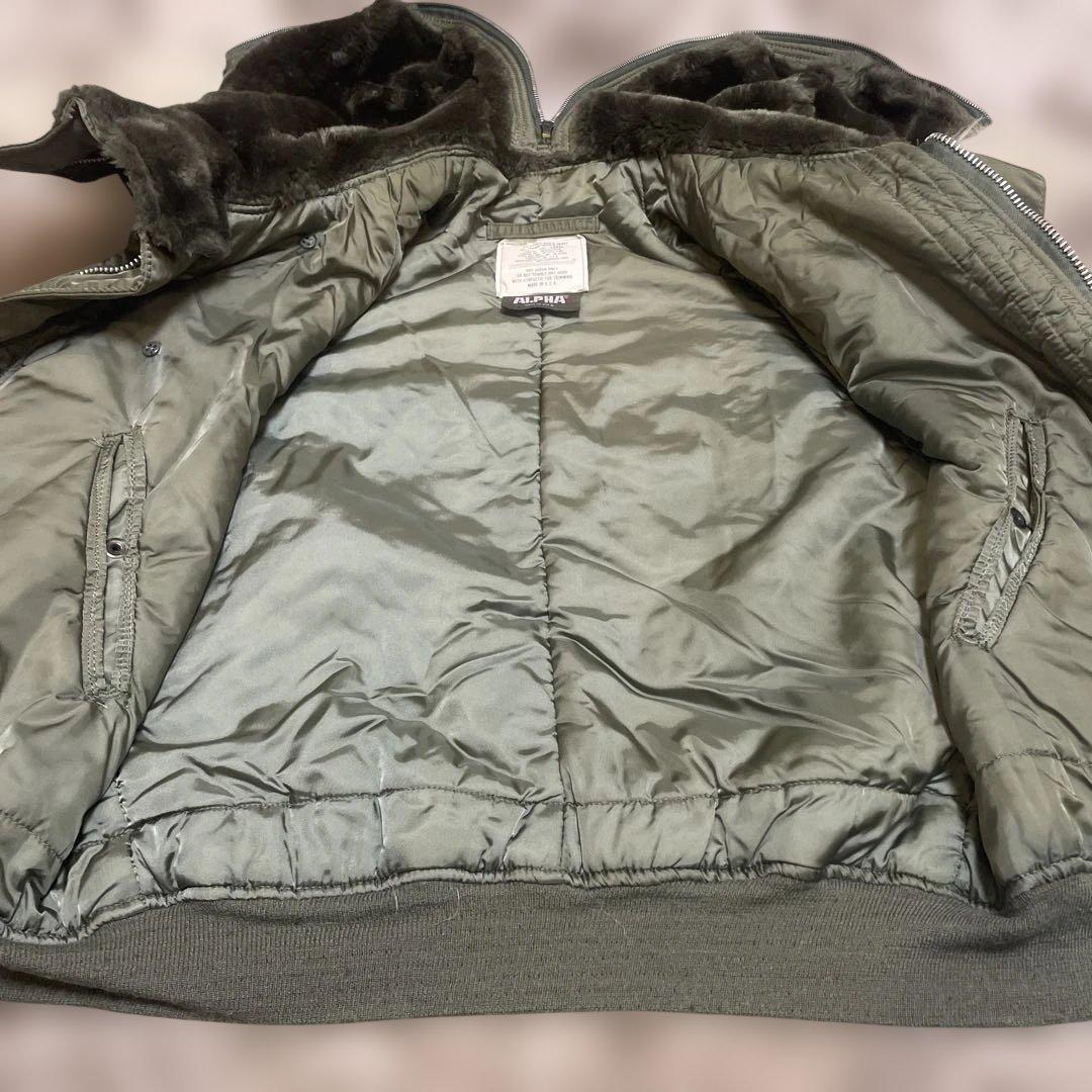 h*i様 80s 旧タグ・USA製/アルファインダストリーズ N2-B フライト