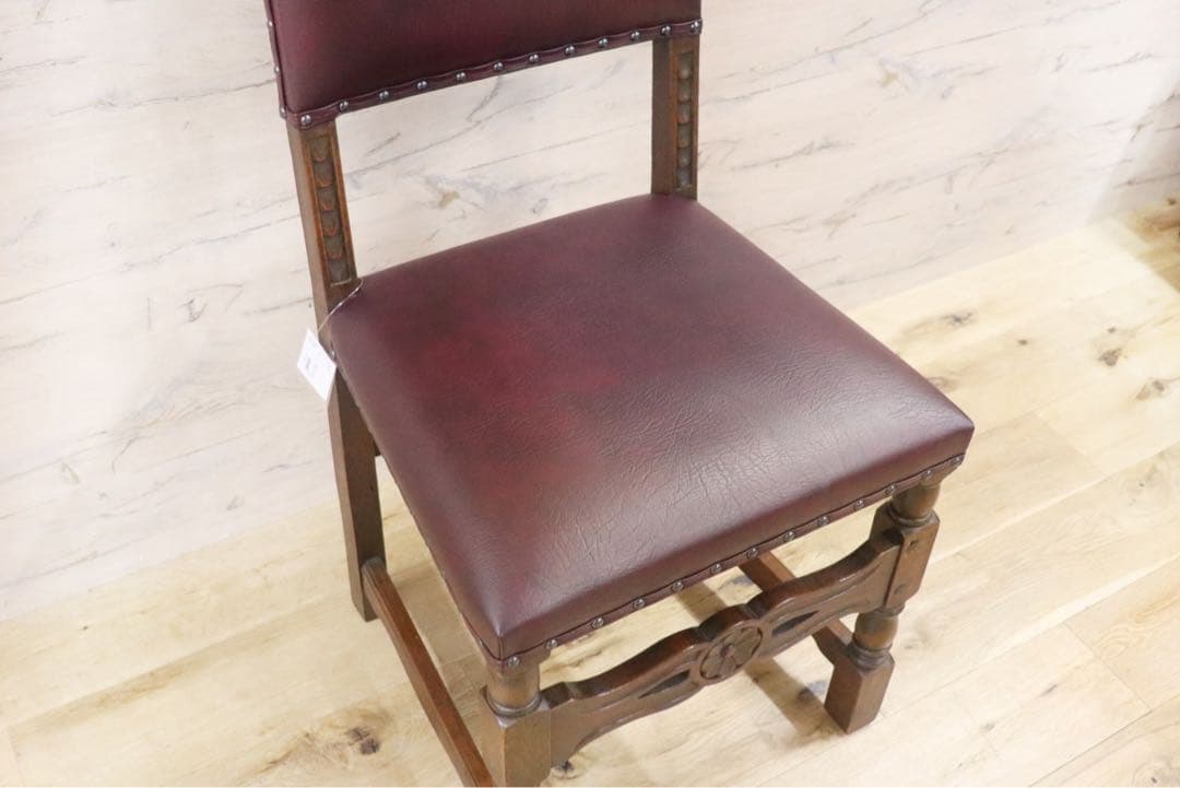 GMFH400○イギリス ヴィンテージ ダイニングチェア アームレスチェア 椅