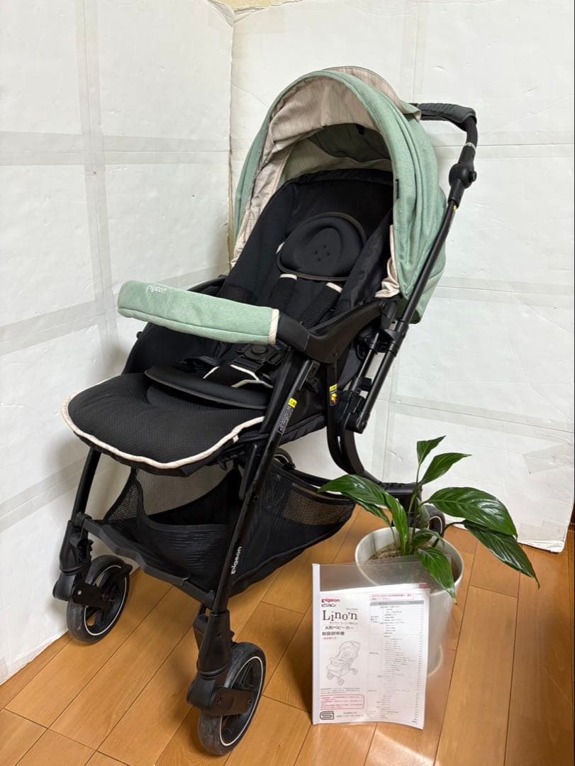 リコール交換済　ピジョン　ランフィ リノンRA8L ベビーカー pigeon