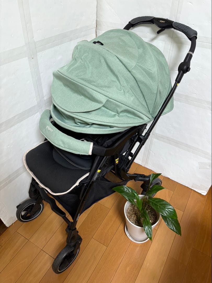 リコール交換済　ピジョン　ランフィ リノンRA8L ベビーカー pigeon